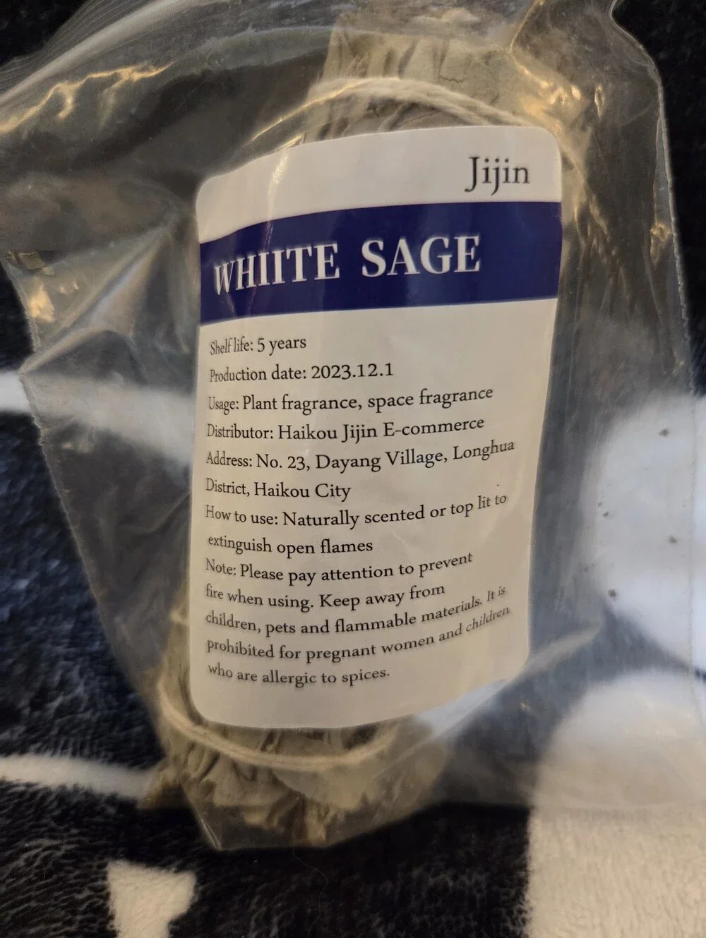 Jijin white sage